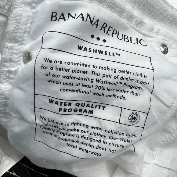 🚫SOLD! •NWT🤩 |•BANANA REPUBLIC•| Wide Leg High Rise 12/31 Petite - Picture 10 of 14